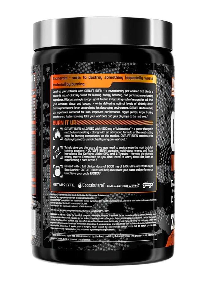 نورتكس ريسيرش جرعة سريرية لحرق الدهون قبل التمرين بنكهة فلوريدا كراش، 22 حصة - Image 2