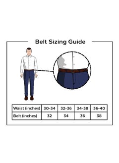 Robert Wood Genuine Leather Reversible Belt  - Image 3