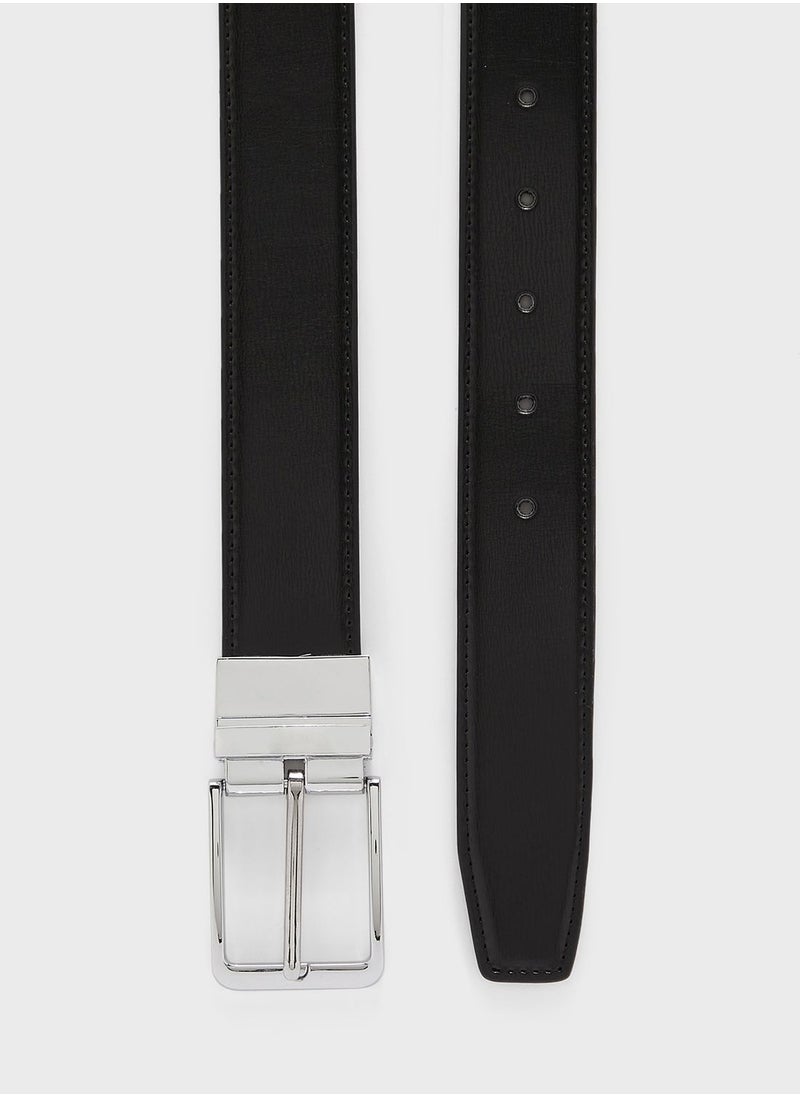 Robert Wood Genuine Leather Reversible Belt  - Image 2