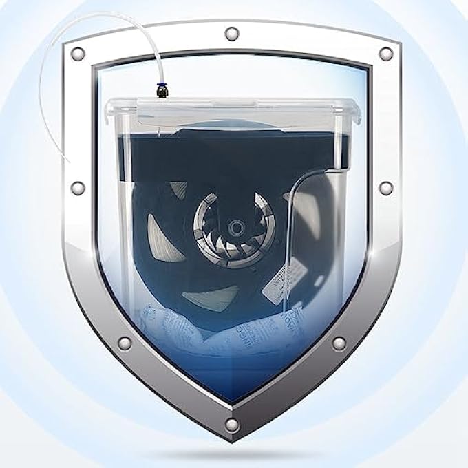 3D PRINTER ACCESSORIES WATERPROOF STORAGE BOXES PLA WITH HUMIDITY TEMPERATURE PLA TPU ABS DRY BOX DRYBOX - Image 3