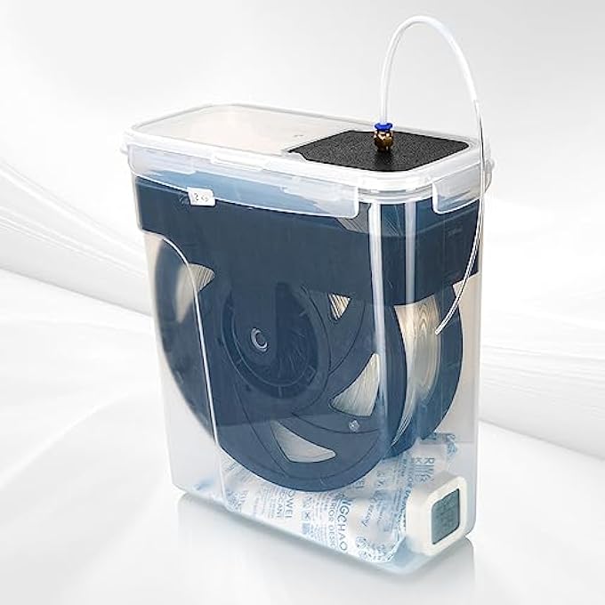 3D PRINTER ACCESSORIES WATERPROOF STORAGE BOXES PLA WITH HUMIDITY TEMPERATURE PLA TPU ABS DRY BOX DRYBOX - Image 2