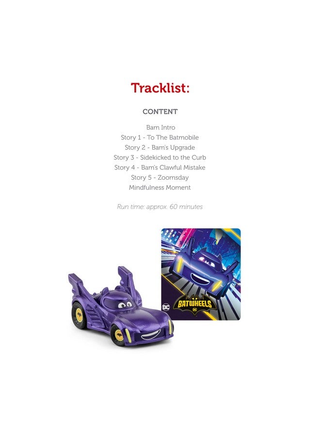 Tonies Tonies Bam Audio Toy Figurine from DC's Batwheels - Image 4