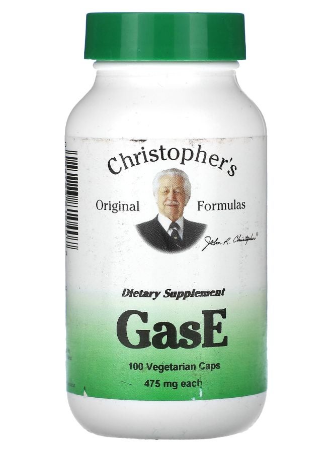 Christopher's Original Formulas غاز إي 475 ملغ 100 كبسولة نباتية - Image 1