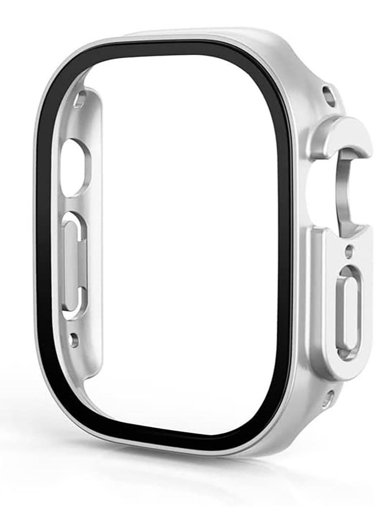 Generic - Apple Watch Ultra 49mm TPU Hard Protective Case - Silver - Image 1