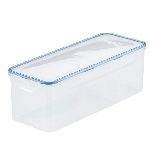 ENTITY Bread Box for Fridge StoragePlastic Airtight Container Big Bread Box Multi Storage Bread container Food Grade Plastic Container With Lid 3800ml Transparent Pack of 1 - Image 2