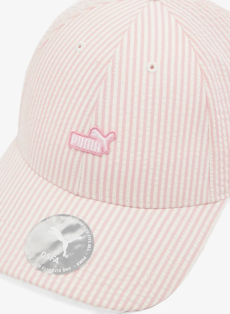 بوما قبعة بيسبول أساسية رقم  بشعار مرقع من قماش السيرسكر