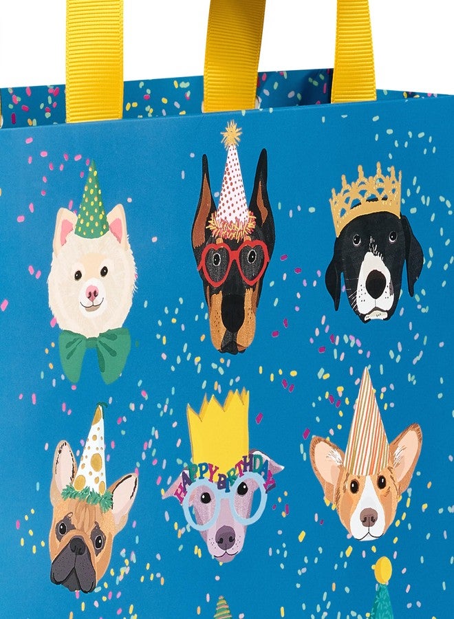 Papyrus 9" Medium Gift Bag (Birthday Dogs for Birthdays and All Occasions (1 Bag - Image 3