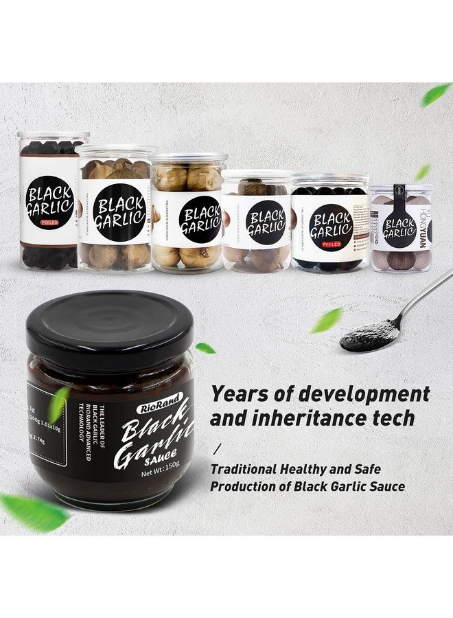 RioRand Black Garlic Sauce 150g/5.29oz Black Garlic Puree Canned - Image 5