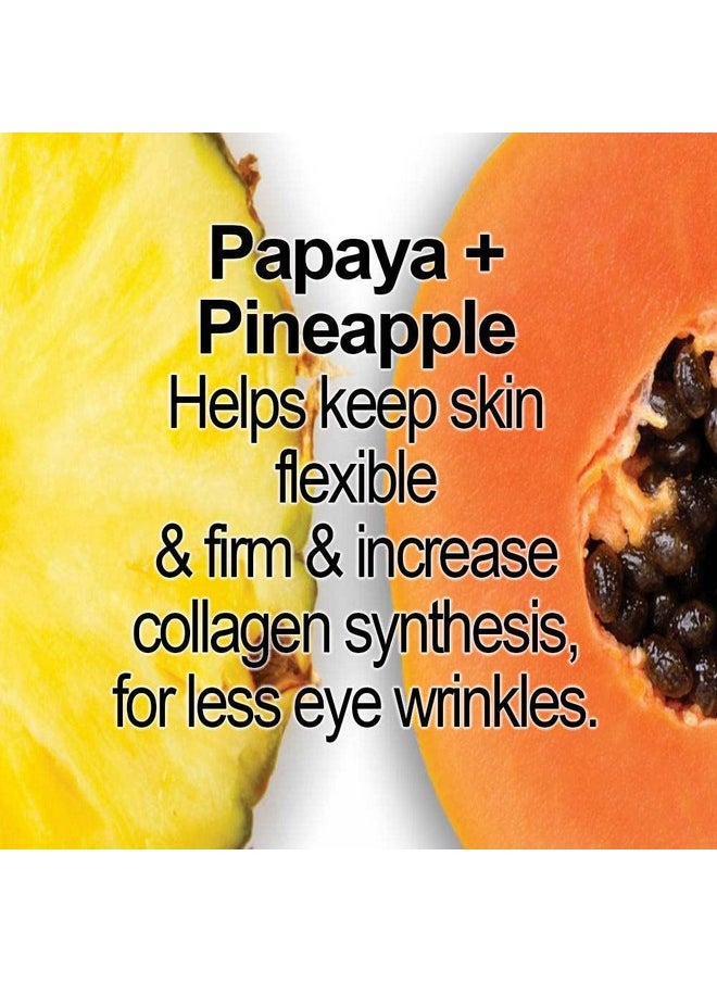 glimmer goddess Organic Face Mask To Hydrate And Exfoliate Vegan Papaya And Pineapple Enzyme Mask 2 Oz  - Image 2
