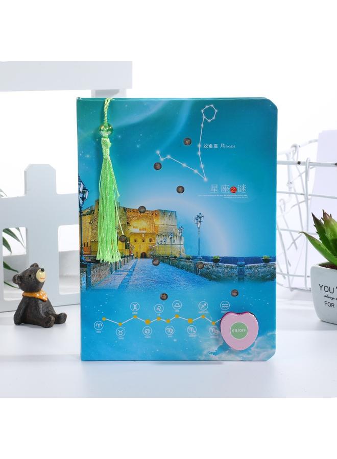 Bluejw Wenchuang Notebook A5 New Color Constellation Fans Flash Notepad Thickened Ins Aesthetic Student Journal - Image 1