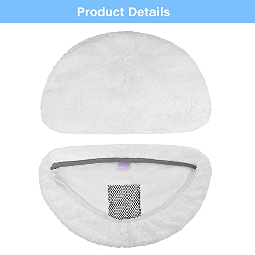Tivcroxs 12 Pack 1940 Steam Mop Replacement Pads for Bissell Powerfresh Steam Mop 1940 1440 1806 1544 2075 2685A 2814 Series, Model 19402 19404 19408 19409 1940A 1940F 1940Q 1940T 1940W B0006 B0017 2075A 15441 - Image 5