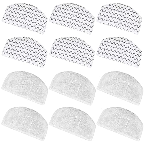 Tivcroxs 12 Pack 1940 Steam Mop Replacement Pads for Bissell Powerfresh Steam Mop 1940 1440 1806 1544 2075 2685A 2814 Series, Model 19402 19404 19408 19409 1940A 1940F 1940Q 1940T 1940W B0006 B0017 2075A 15441 - Image 1