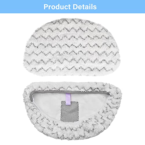 Tivcroxs 12 Pack 1940 Steam Mop Replacement Pads for Bissell Powerfresh Steam Mop 1940 1440 1806 1544 2075 2685A 2814 Series, Model 19402 19404 19408 19409 1940A 1940F 1940Q 1940T 1940W B0006 B0017 2075A 15441 - Image 4