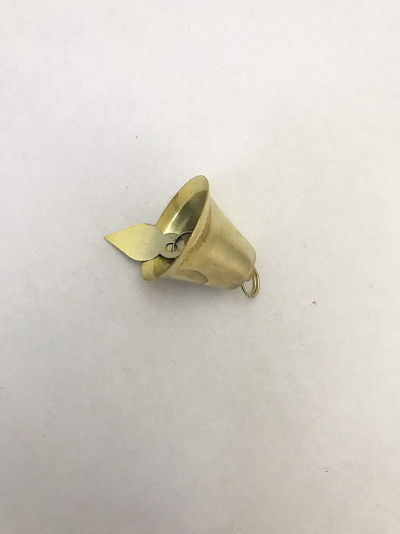 3A Featuretail Golden Metal Bells Used for DIY Crafts and Festive Decoration Golden 25Cm Set of 25pc - Image 2