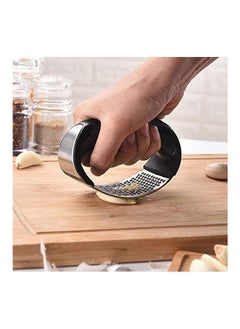 Generic Stainless Steel  Manual Masher Garlic Black  - Image 1