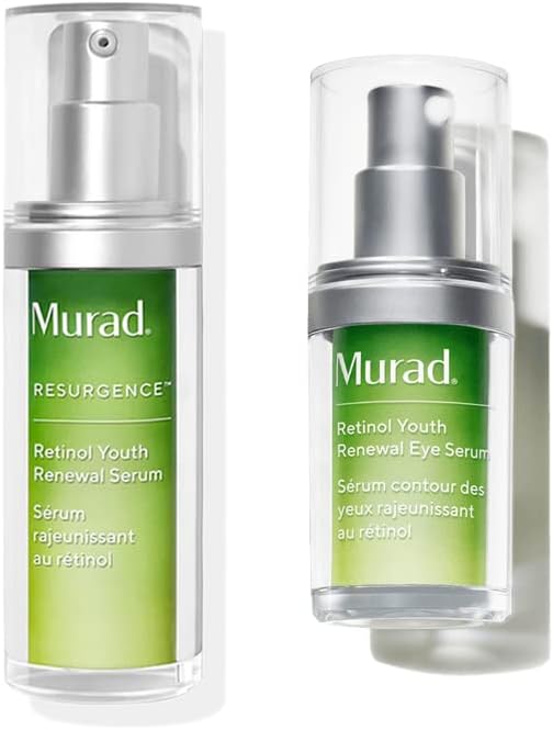 Murad Resurgence Retinol Youth Renewal AntiAging Firming Face Eye Serum Creams to Reduce Fine Lines and Wrinkles Retinol TriActive Technology for All Skin Types - Image 1