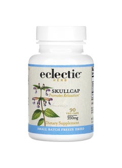 Eclectic Herb Eclectic Herb, Skullcap, 350 mg, 90 Veg Caps  - Image 1