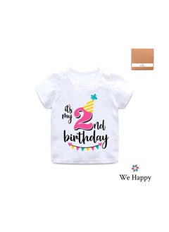 It's My 2nd Birthday Printed Kids Lovely Cotton T-Shirt - pzsku/Z863DB319738E16E5C2BDZ/45/_/1628661385/21b75ed3-5a21-482b-ae29-3834a24b63b0