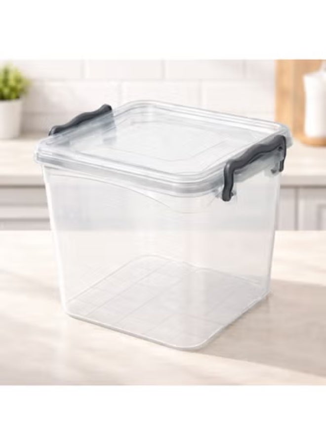 favilla 3-piece square storage container set, 2.4 liters, code 1256 – airtight seal for storing legumes and other foods. - Image 3