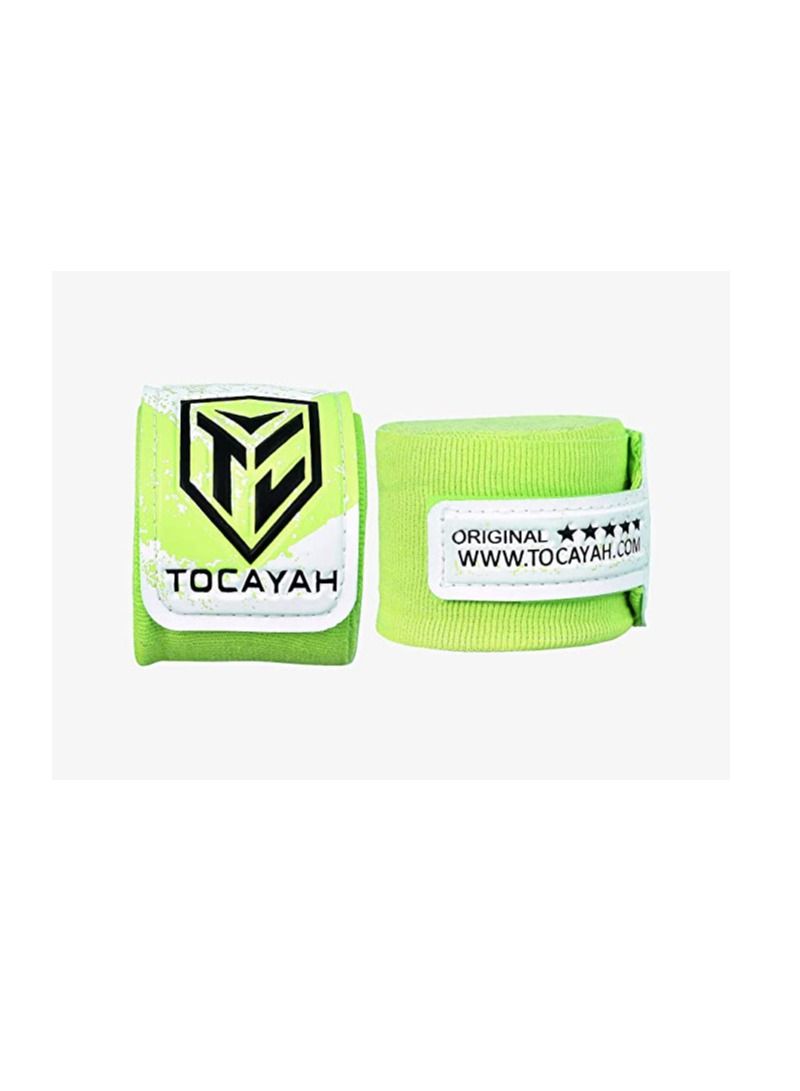 Tocayah Boxing Hand Wraps 4M / 6M – Premium Cotton & Nylon Wrist Support Wraps with Hook & Loop Closure, Breathable & Durable for Boxing, MMA, Muay Thai, Kickboxing, Training & Sparring (Men, Women & Kids) - Image 1