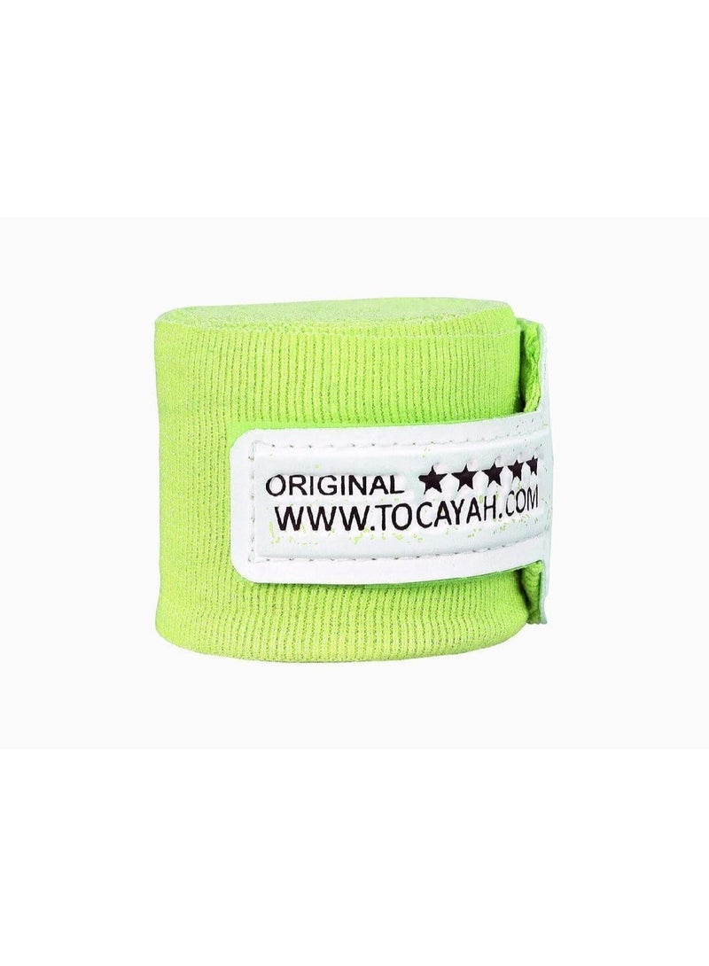 Tocayah Boxing Hand Wraps 4M / 6M – Premium Cotton & Nylon Wrist Support Wraps with Hook & Loop Closure, Breathable & Durable for Boxing, MMA, Muay Thai, Kickboxing, Training & Sparring (Men, Women & Kids) - Image 2