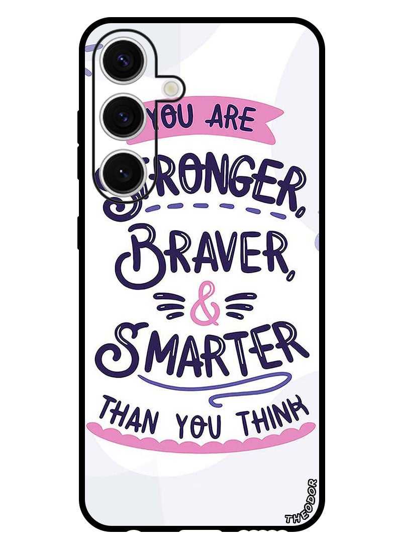 Theodor Protective Case Anti Scratch Shock Proof Bumper Cover For Samsung Galaxy S24 Plus You Are Stronger - Image 1