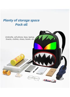 Smart LED Dynamic Backpack – Customizable LED Display with APP Control, USB Powered, Waterproof, Spacious Storage, Full-Color LED Advertising Bag for All Occasions - pzsku/Z863DCCA3585EC347FEB8Z/45/_/1739864974/8a1fa09b-76c0-4e26-9b89-65a8fab86115