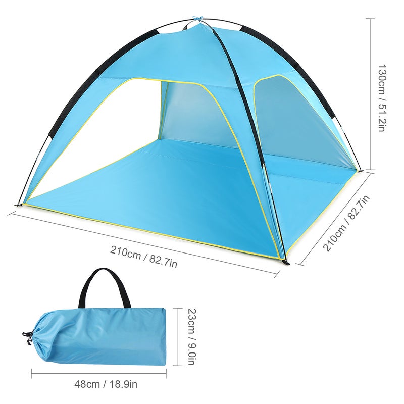Lightweight Beach Tent Sun Shade Canopy UV Sun Shelter Camping Fishing Tent - Image 3