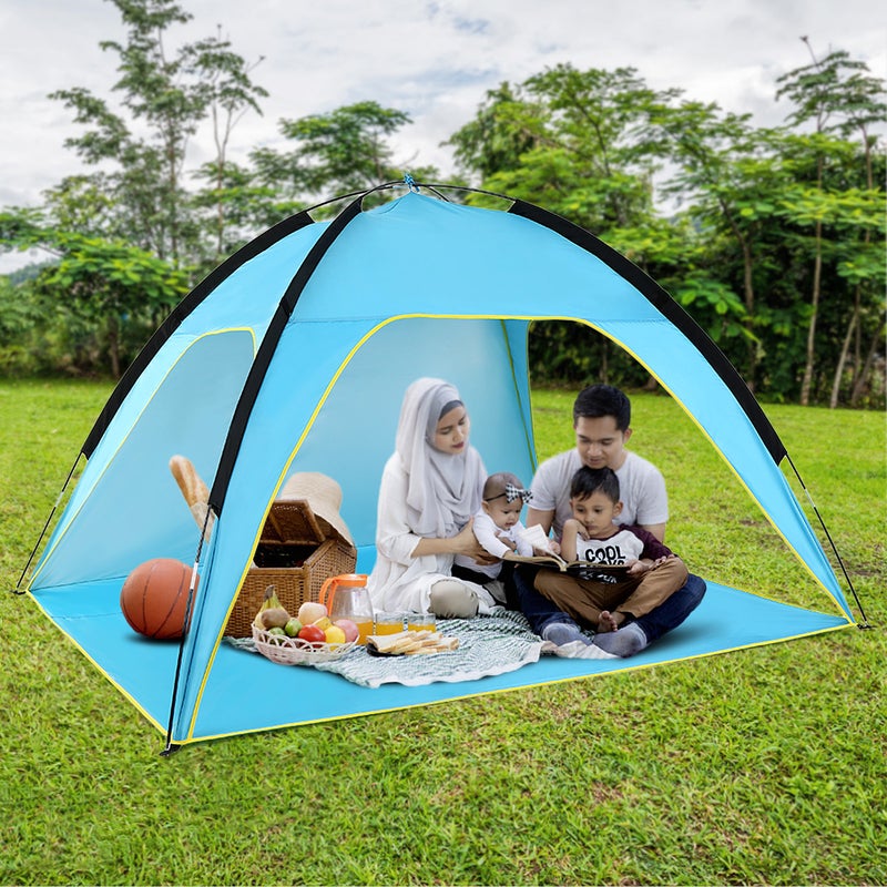 Lightweight Beach Tent Sun Shade Canopy UV Sun Shelter Camping Fishing Tent - Image 4