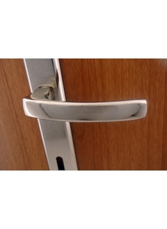 Azm Hırdavat Azm Hardware Yelken Door Handle Nickel Satin Mirrored WC Left  - Image 3