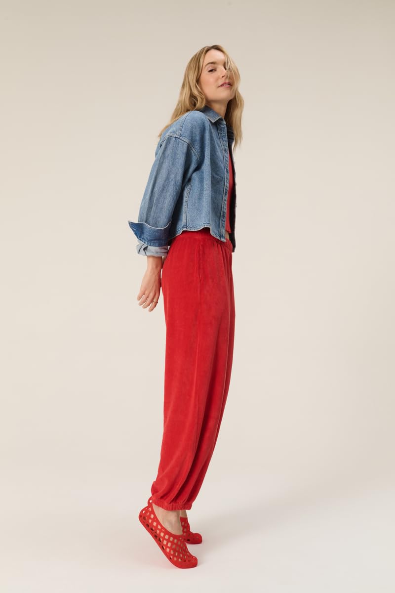 Project Cloud Jelly Shoes Women - Lightweight & Water-Resistant Women's Flats Sandals - Non Slip Womens Shoes - Perfect Summer Jelly Flats for Women 2026 (Jellz, RED, 8) - Image 2