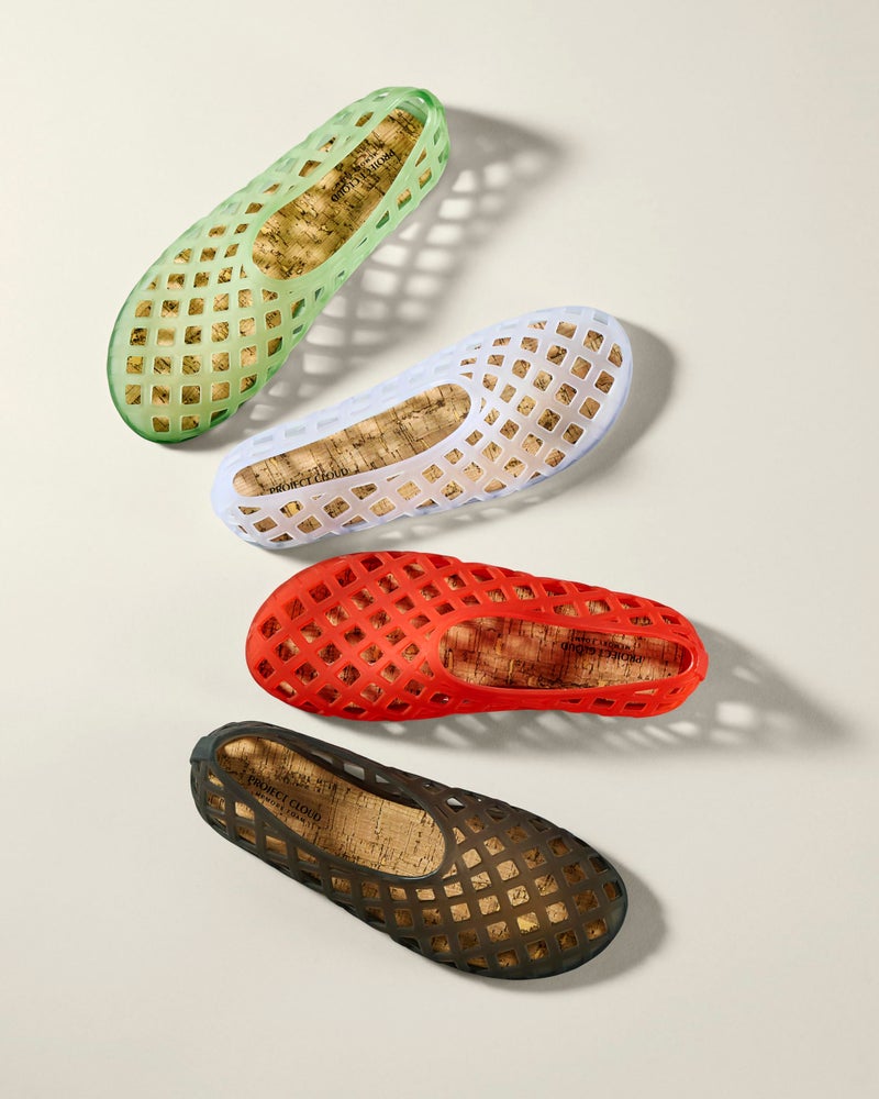 Project Cloud Jelly Shoes Women - Lightweight & Water-Resistant Women's Flats Sandals - Non Slip Womens Shoes - Perfect Summer Jelly Flats for Women 2026 (Jellz, RED, 8) - Image 3