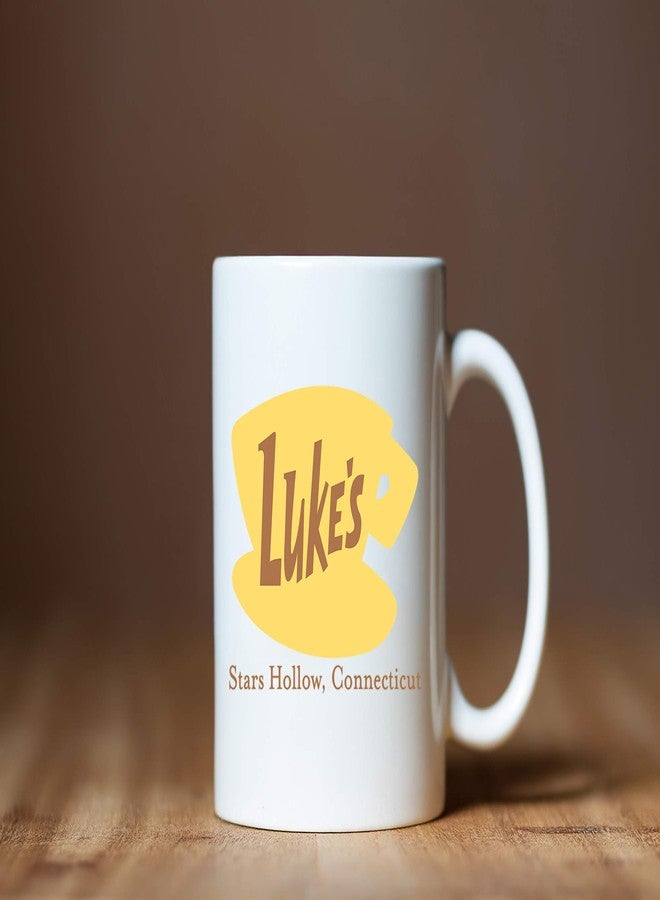 BSM Luke's Diner Vintage Distressed Coffee Mug 11oz Gilmore Merchandise Gifts Coffee Cup - Image 2