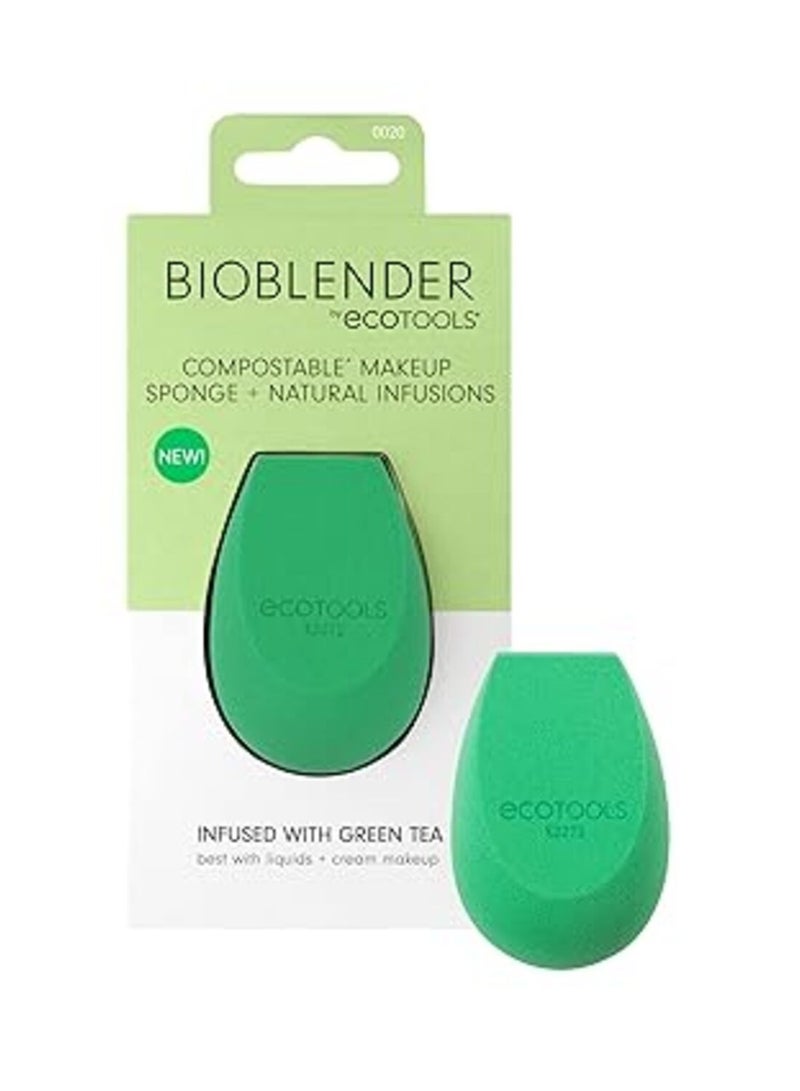 EcoTools Biodegradable Green Tea Makeup Blending Sponge - Image 1