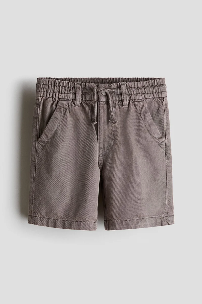H&M Cotton twill shorts