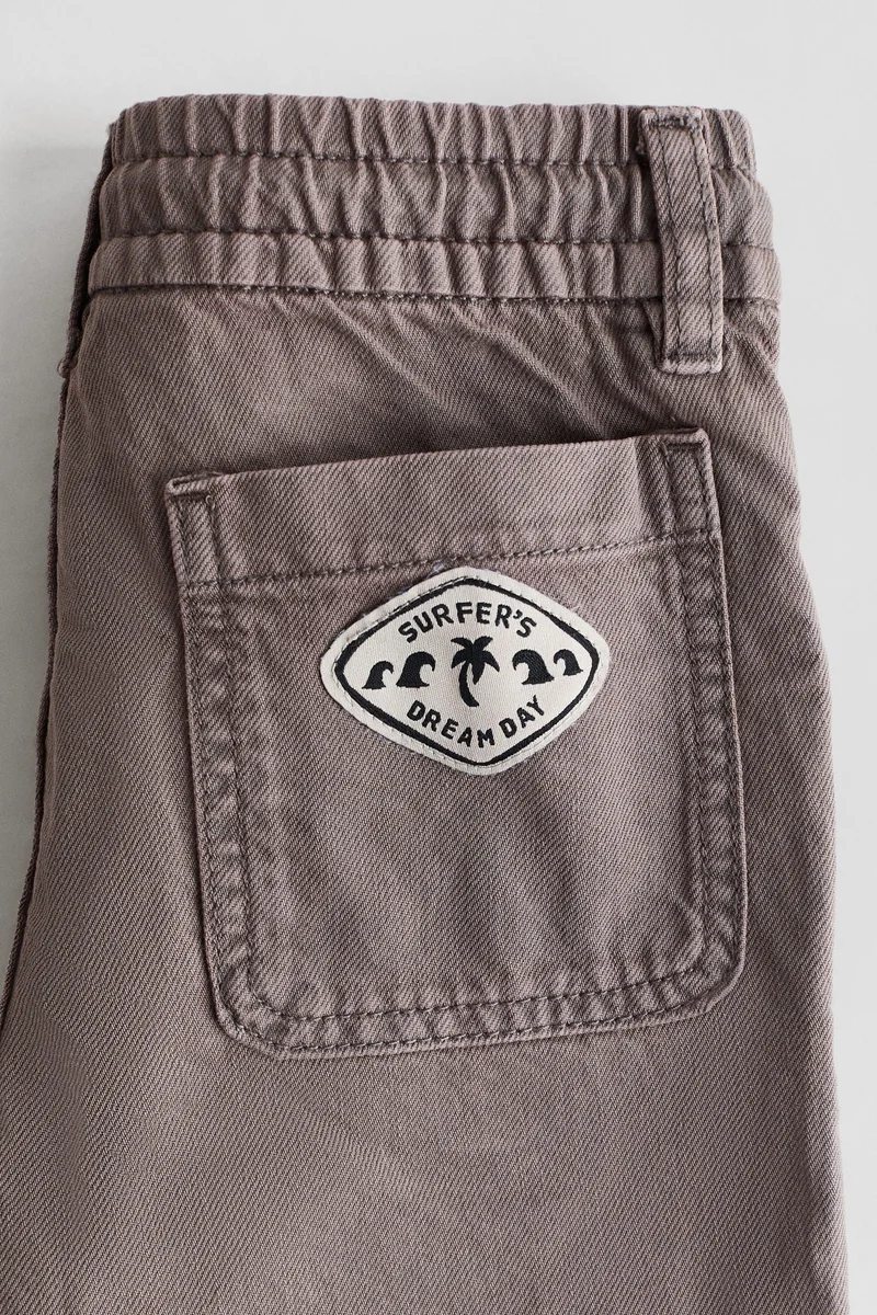H&M Cotton twill shorts