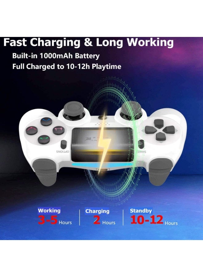 Wireless Controller for PS4 – Modded PS4 Controller with Built-in Speaker, Gyro, Motors, Touch Panel, Share Button, LED Lights, DualShock Compatibility  - Image 4