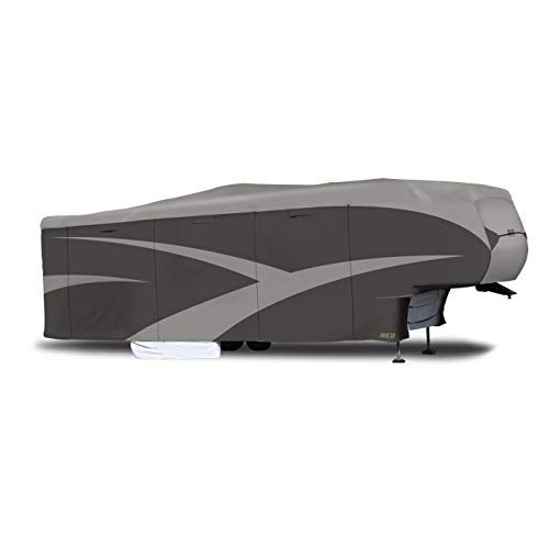ADCO 52257 Designer Series SFS Aqua Shed 5th Wheel RV Cover - 37'1" - 40' ,Gray - Image 1