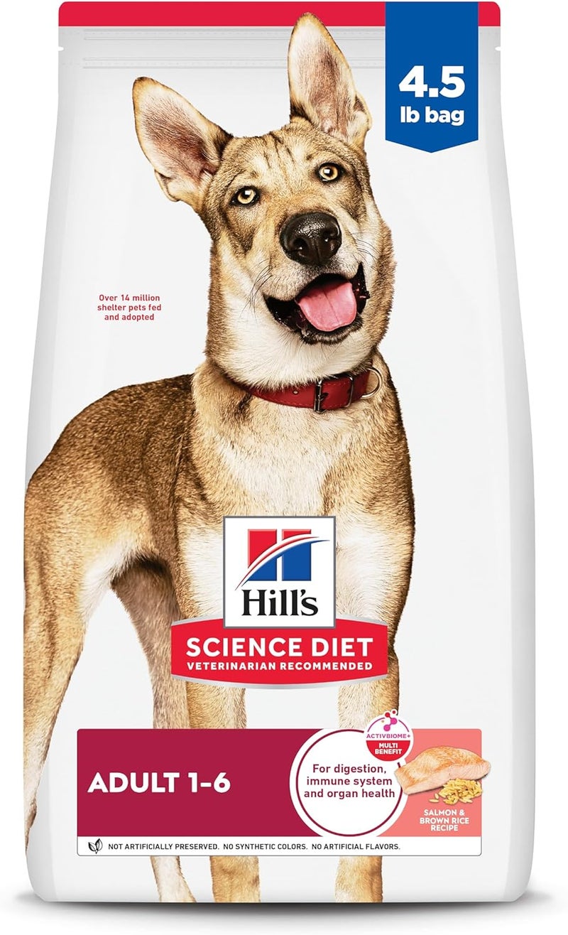 Hills Science Diet Adult 16 Adult 16 Premium Nutrition Dry Dog Food Salmon  Brown Rice 45 lb Bag - Image 1