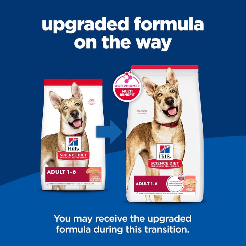 Hills Science Diet Adult 16 Adult 16 Premium Nutrition Dry Dog Food Salmon  Brown Rice 45 lb Bag - Image 2