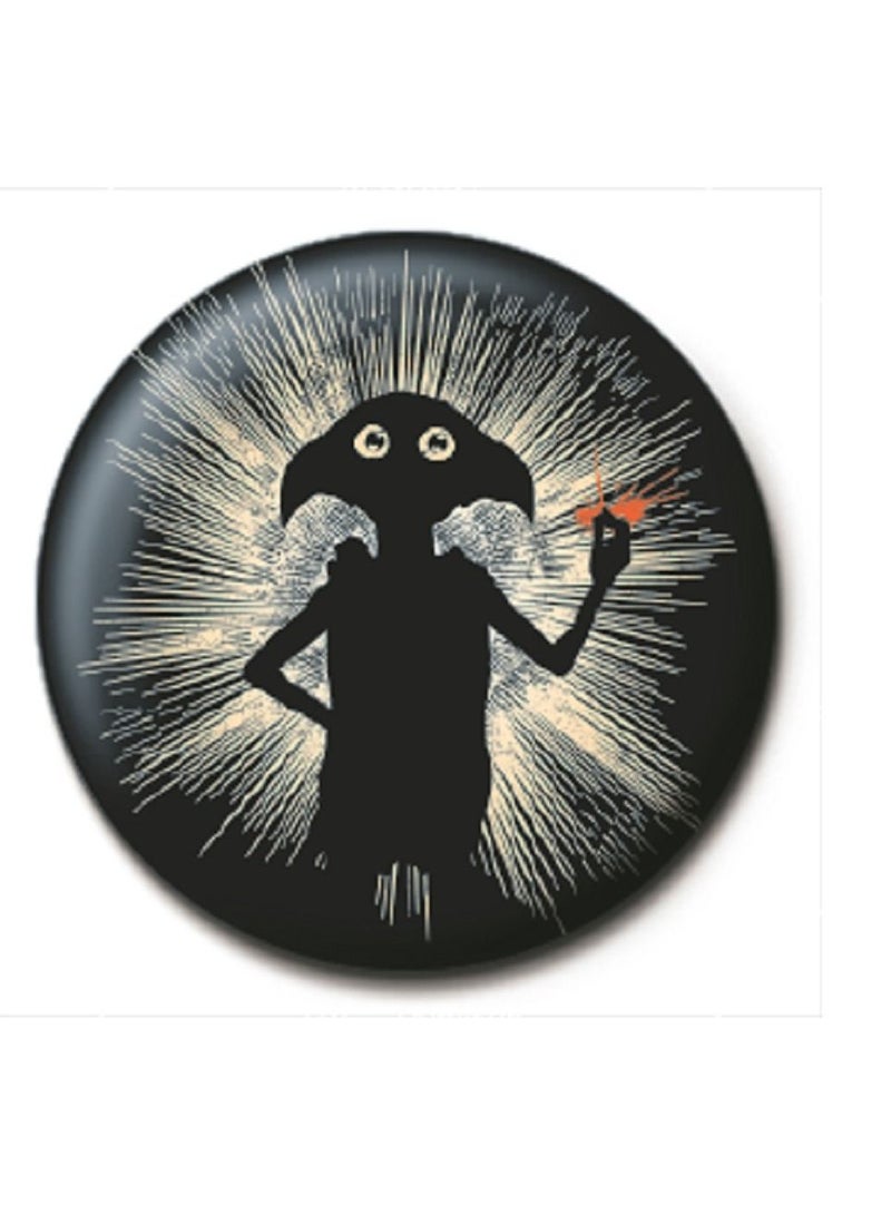 Warner Bros Harry Potter - Dobby Silhouette (Button Badge)