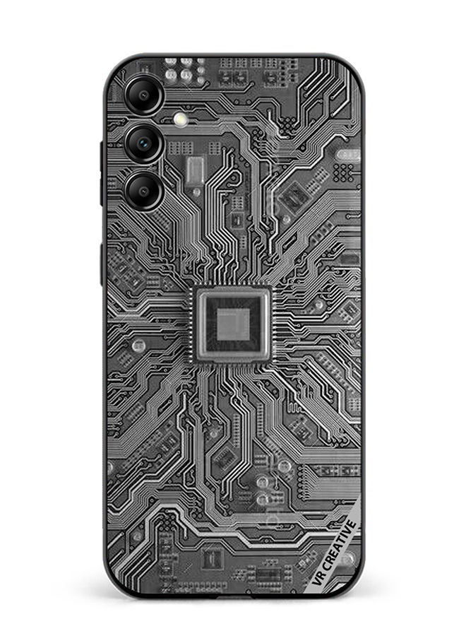 VR CREATIVE Protective Case Cover For Samsung Galaxy A14 5G/A14 Layer Design Multicolour - Image 1