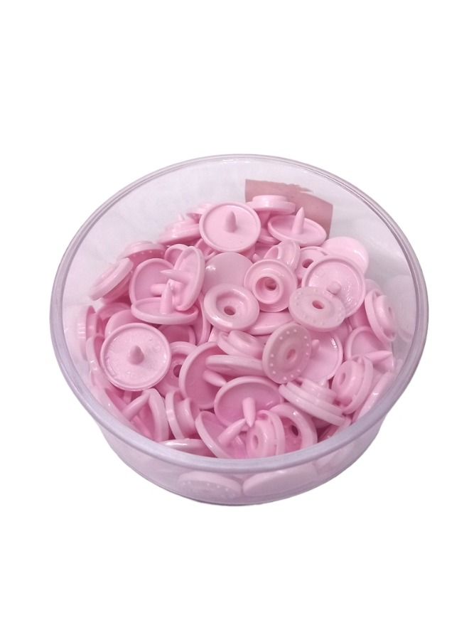 Hemline 25-Sets Plastic Snap Buttons Light Weight Strong And Easy To Use 12.4 Millimeter - Image 3