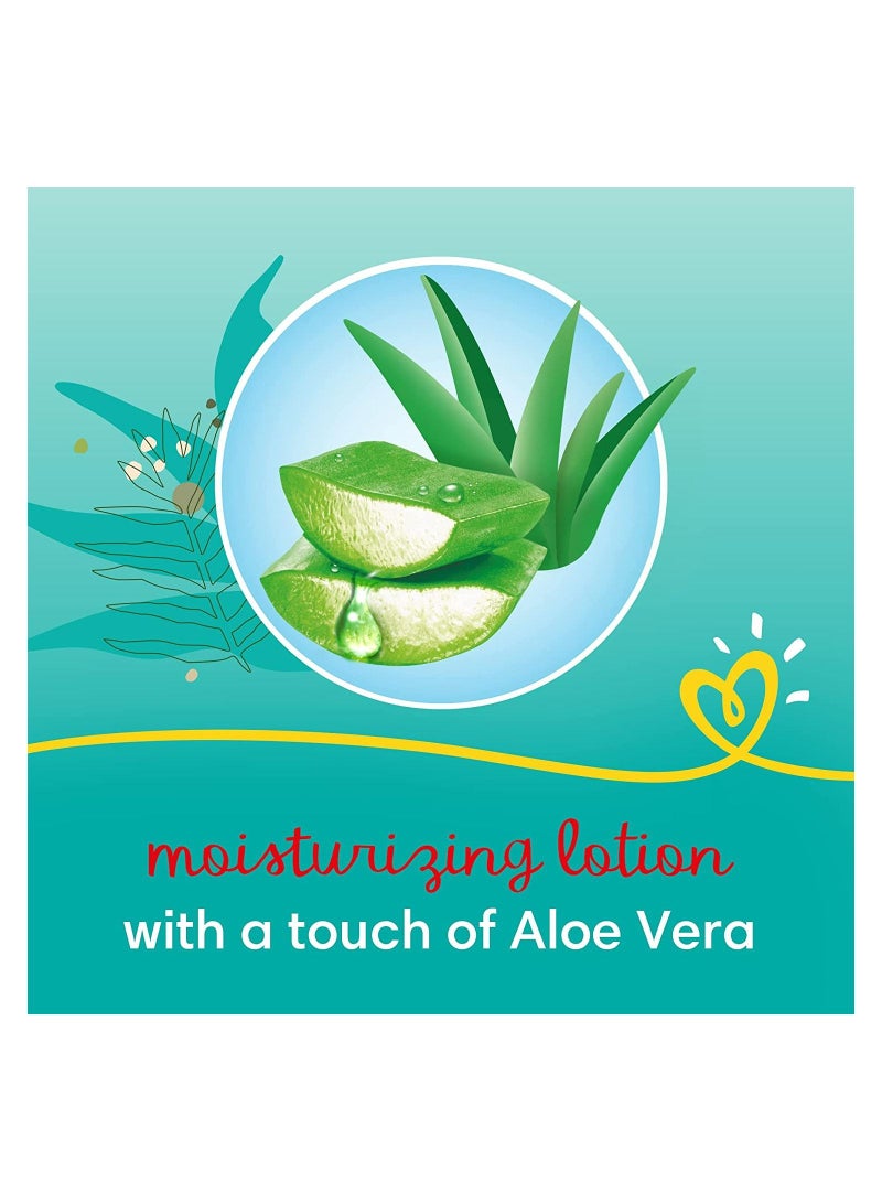 Baby Care Pampers Baby-Dry Pants with Aloe Vera Lotion, Stretchy Sides, and Leakage Protection, Size 7, +15 kg, Mega Pack, 35 - Image 2