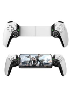 D9 Game Controller for iPhone iPad mini iOS MFi Android, Phone Tablet Wireless Gaming Controller Bluetooth Gamepad for PC Switch Xbox PS4 (not PS5), Hall Effects Joysticks with Linear Trigger
