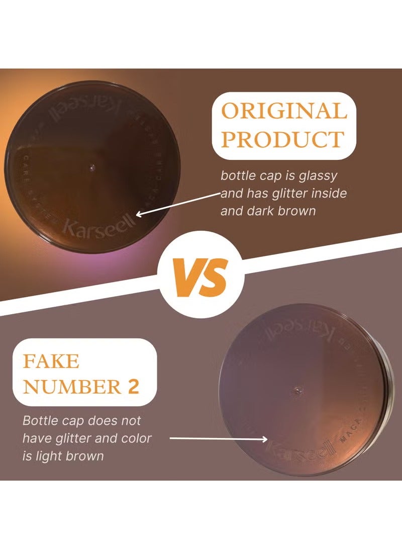 كارسيل Karseell الكولاجين علاج الشعر إصلاح عميق تكييف زيت الأرغان 500 مل - Image 3