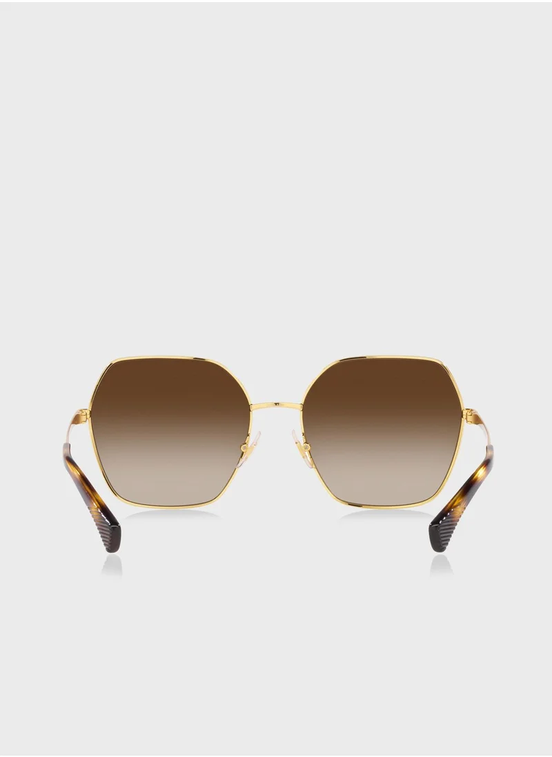 POLO RALPH LAUREN 0Ra4138 Oversized Sunglasses