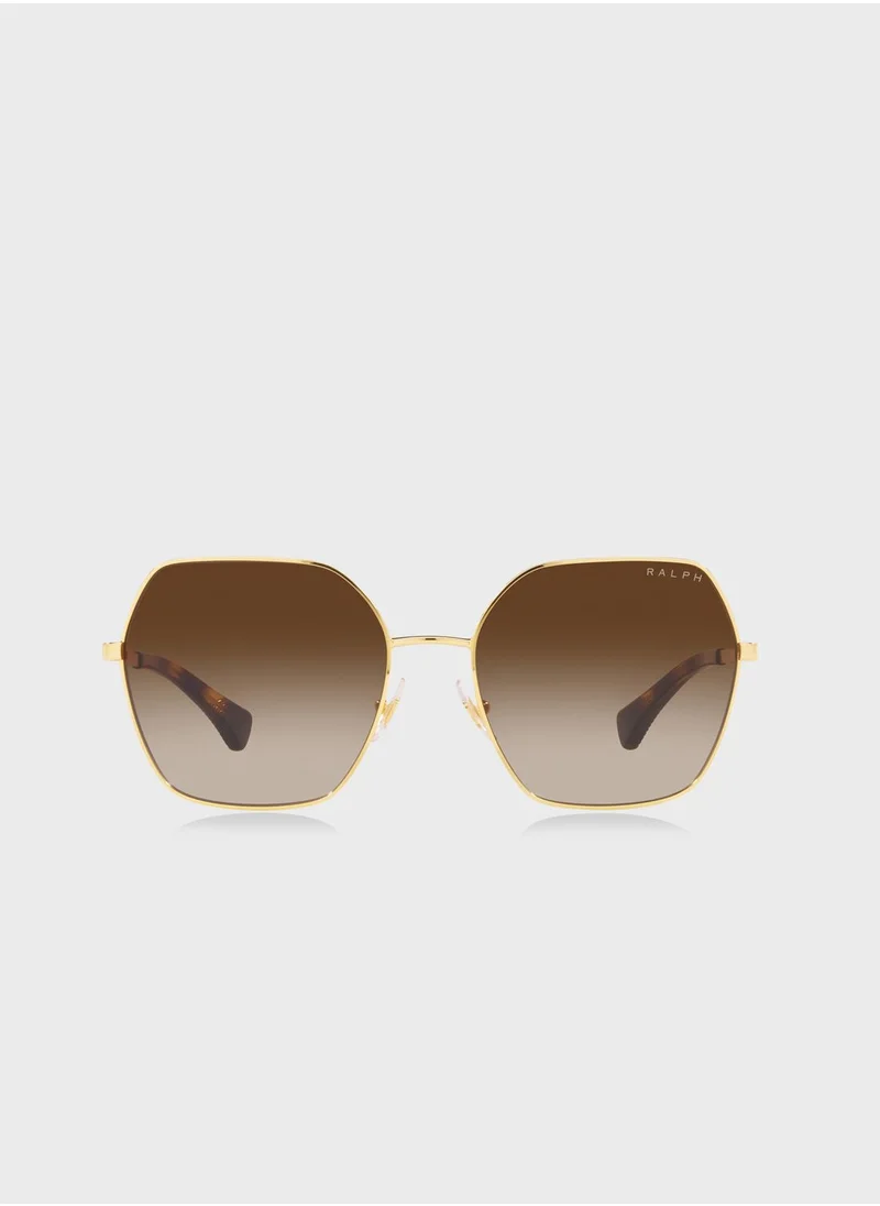 POLO RALPH LAUREN 0Ra4138 Oversized Sunglasses