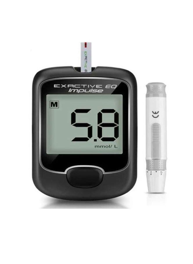 Generic Safe Exrctive EQ Simple Blood Glucose Monitoring System With 50 Test Strips And Lancets  - Image 4