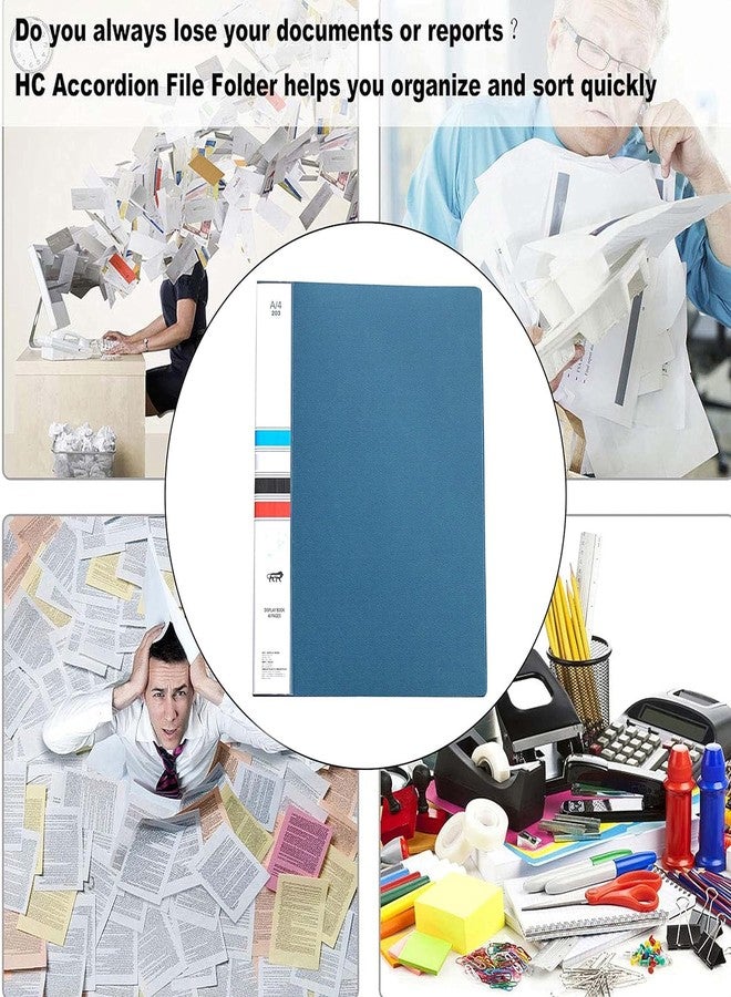 TULMAN 40 Pockets Bound A4 Size Presentation Display Book Portfolio File Binders with Plastic Clear Sleeves Document Organizer for Music Sheets Artwork Drawing for School Office - (Color May Vary) - Image 5